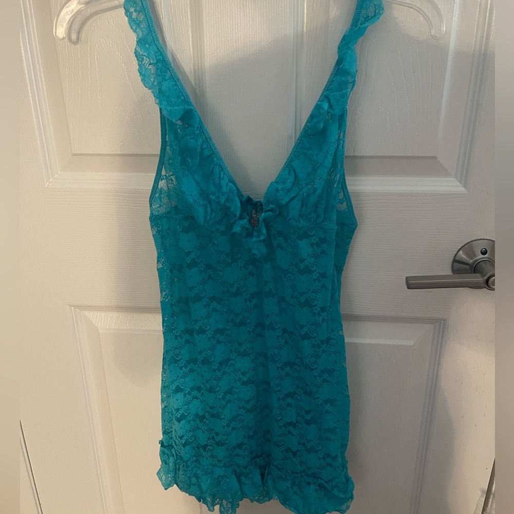 Blue Lace Slip size Medium